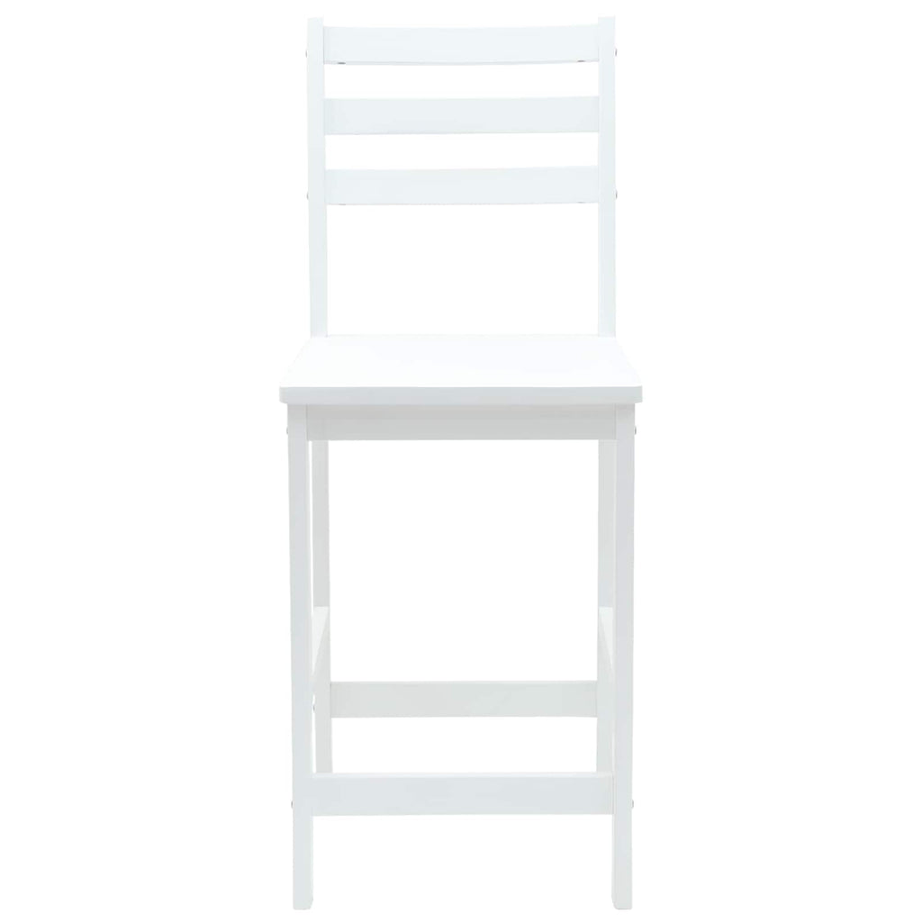 Esszimmerstühle 2 pcs Weiß 40 x 47,5 x 99,5 cm