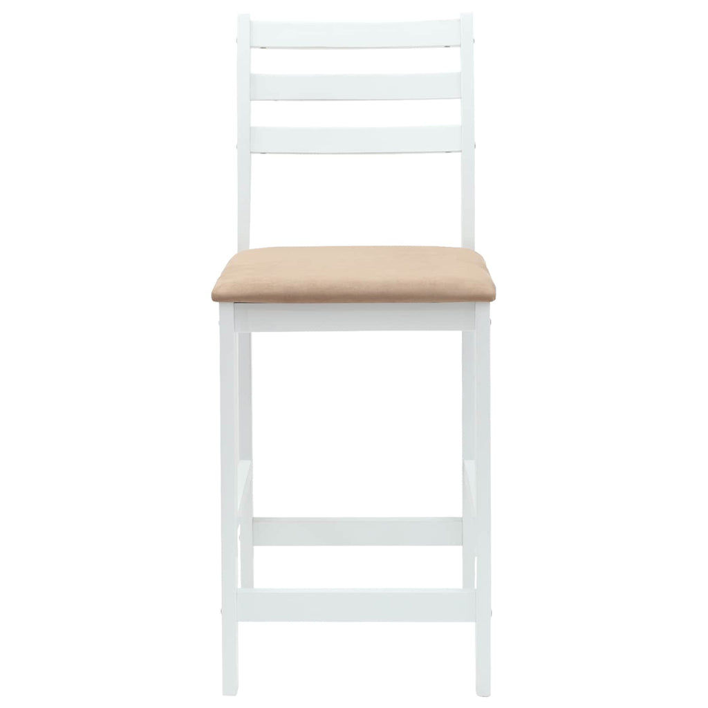 Esszimmerstühle 2 pcs Weiß 40 x 47,5 x 99,5 cm