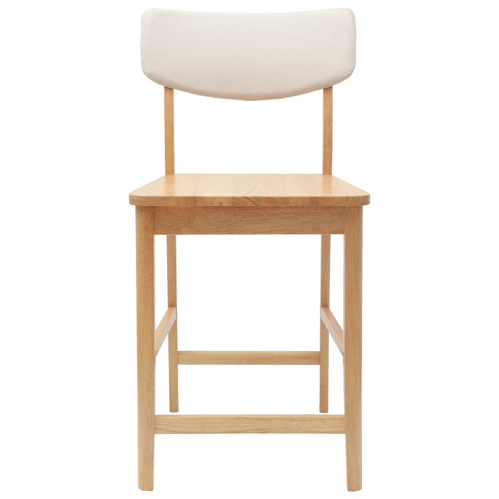 Esszimmerstühle 2 pcs Natur 48 x 49 x 95 cm Massives Gummiholz
