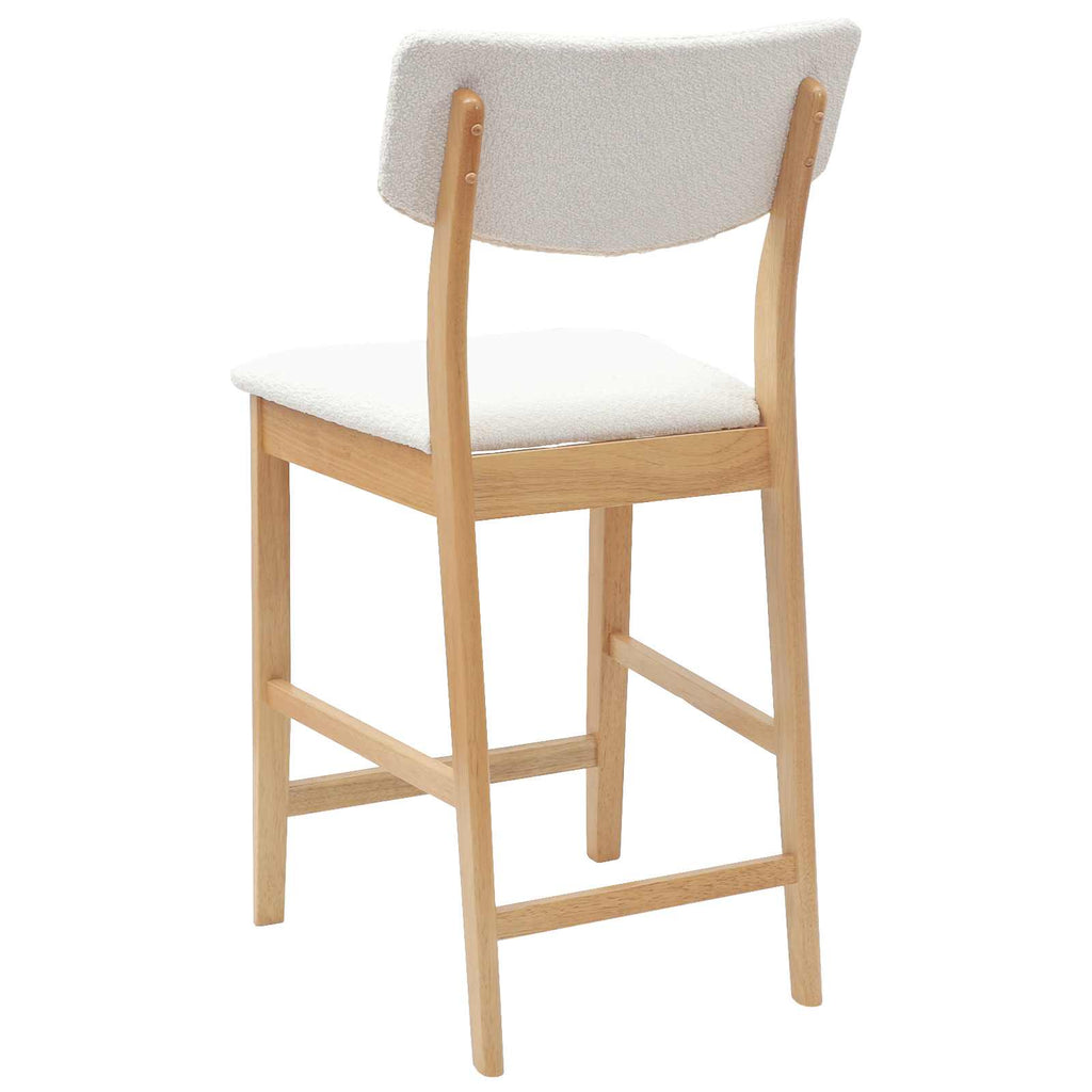 Esszimmerstühle 2 pcs Natur 48 x 49 x 95 cm Massives Gummiholz