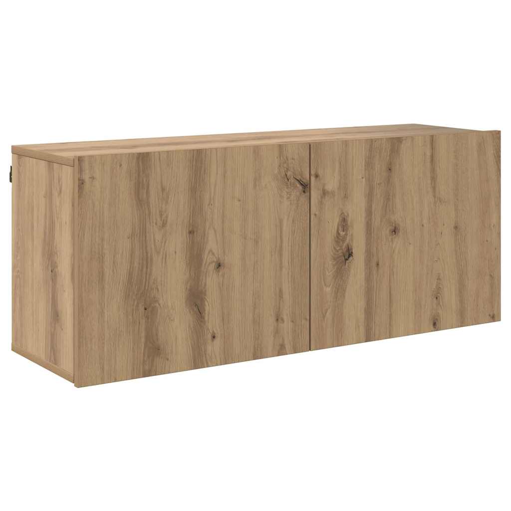 TV-Einheiten Wandmontiert 6 pcs Artisan-Eiche Holzwerkstoff