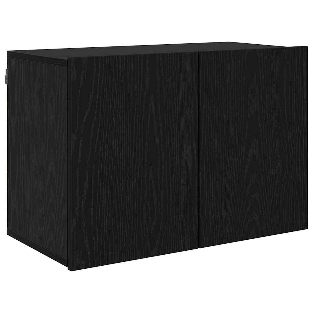 TV-Einheiten 6 pcs Schwarz Eichen-Optik Holzwerkstoff