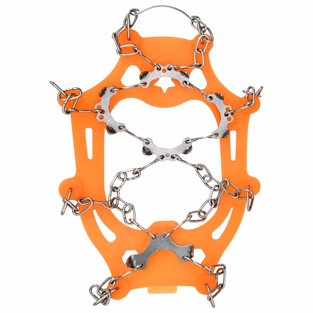 Eiskrallen für Schuhe Orange L