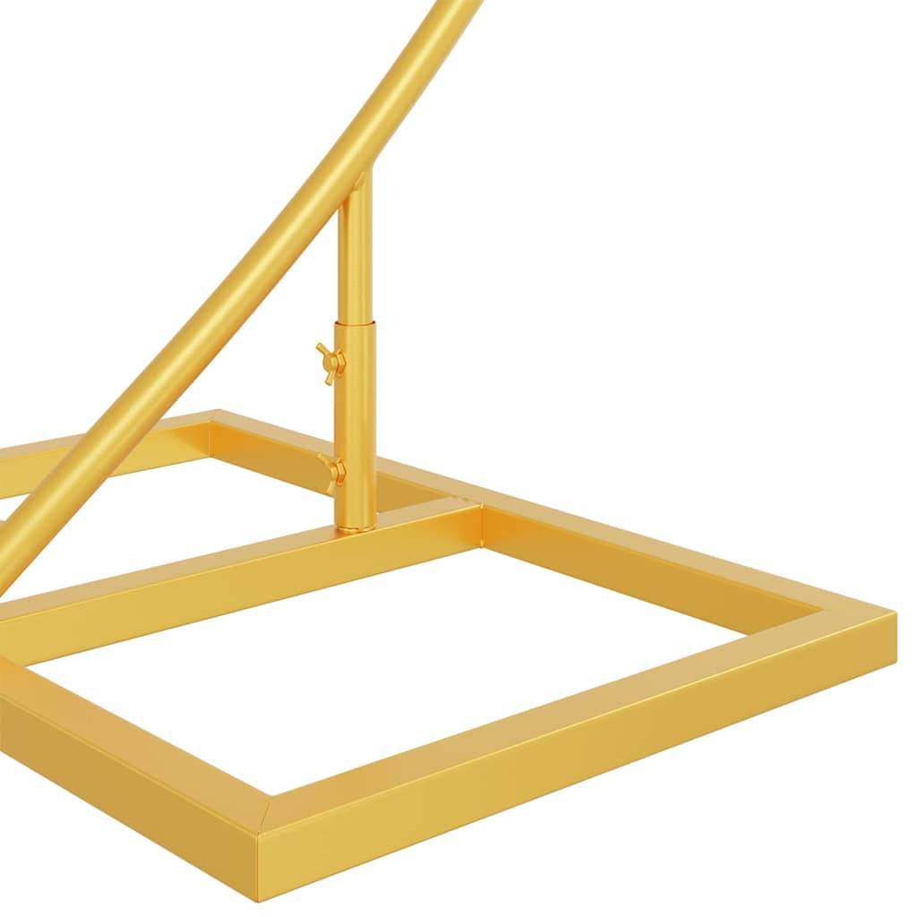 Hochzeitsbogen Gold 220 x 45 x 200 cm Stahl