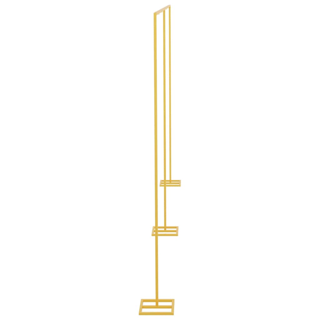 Hochzeitsbogen Gold 657 x 35 x 300 cm Stahl