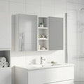 Badezimmerschrank-Set 3 pcs 80 x 10,5 x 50 cm Holzwerkstoff