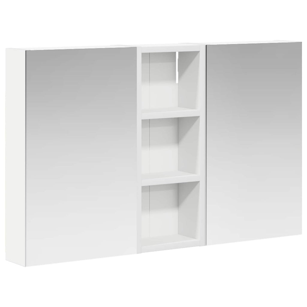 Badezimmerschrank-Set 3 pcs 80 x 10,5 x 50 cm Holzwerkstoff