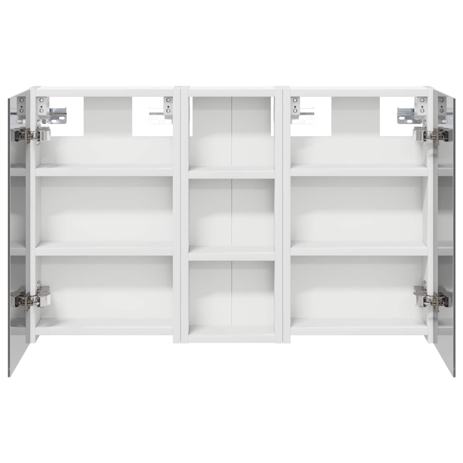 Badezimmerschrank-Set 3 pcs 80 x 10,5 x 50 cm Holzwerkstoff