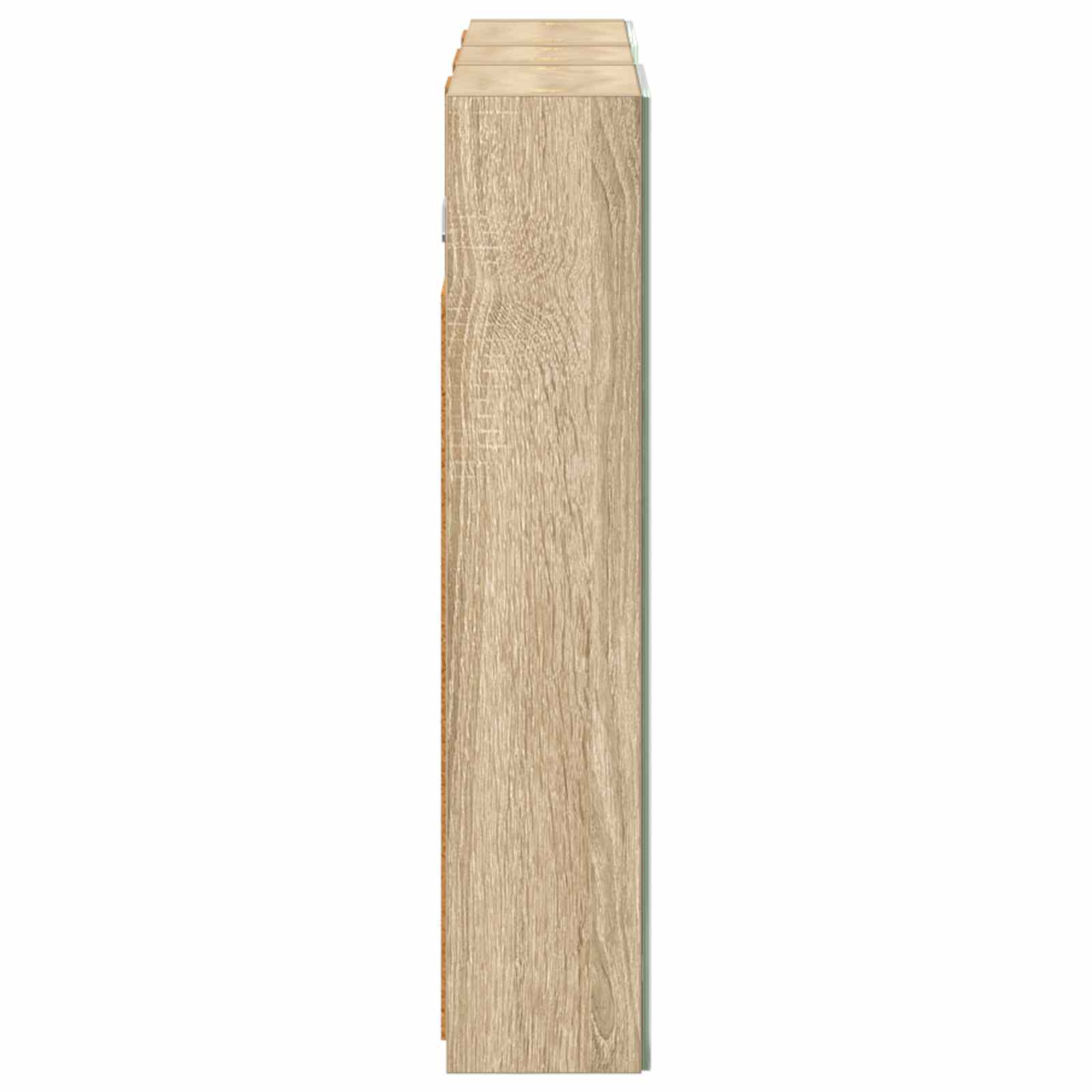 Badezimmerschrank-Set 3 pcs 80 x 10,5 x 50 cm Holzwerkstoff