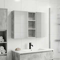 Badezimmerschrank-Set 3 pcs 80 x 10,5 x 50 cm Holzwerkstoff