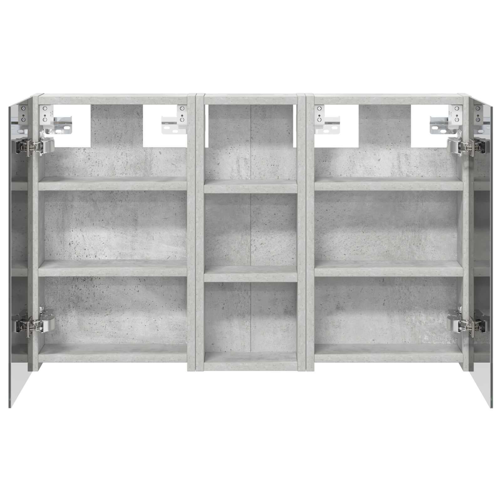 Badezimmerschrank-Set 3 pcs 80 x 10,5 x 50 cm Holzwerkstoff