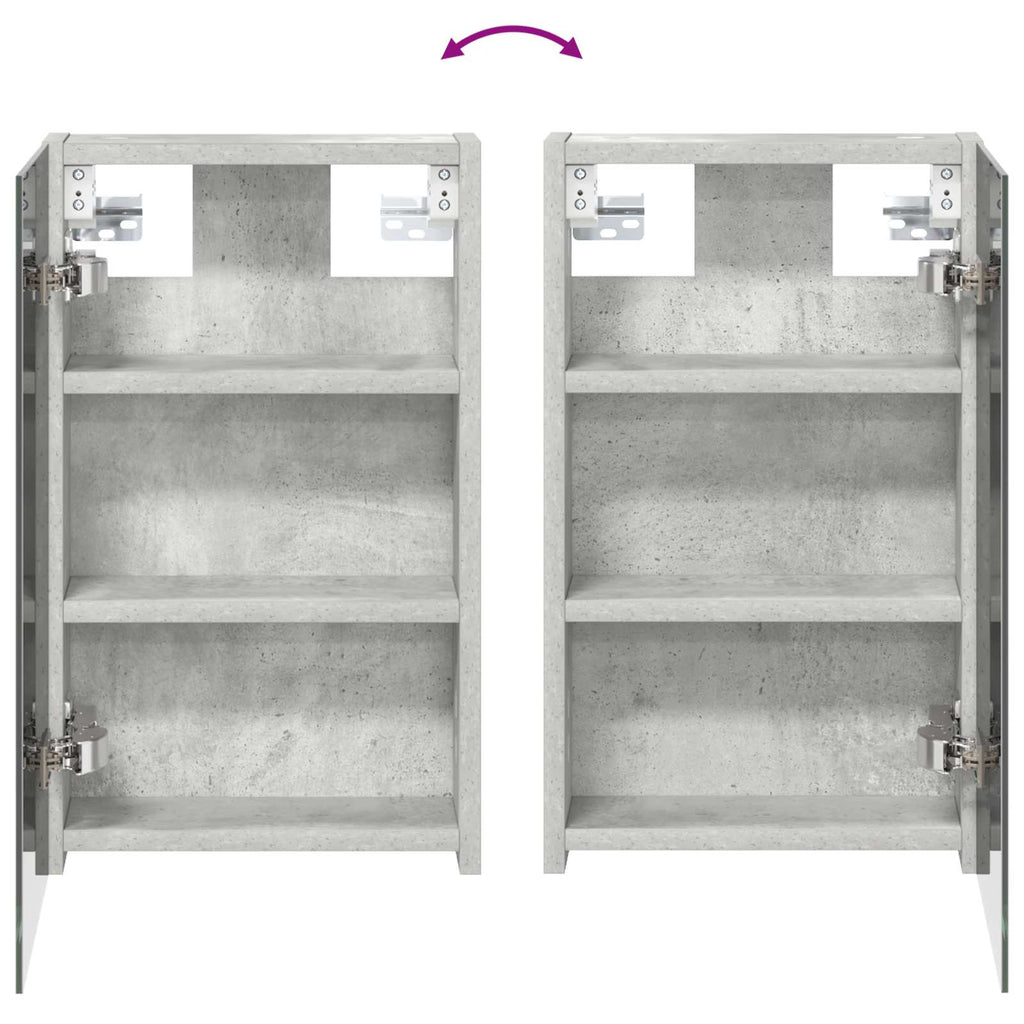 Badezimmerschrank-Set 3 pcs 80 x 10,5 x 50 cm Holzwerkstoff