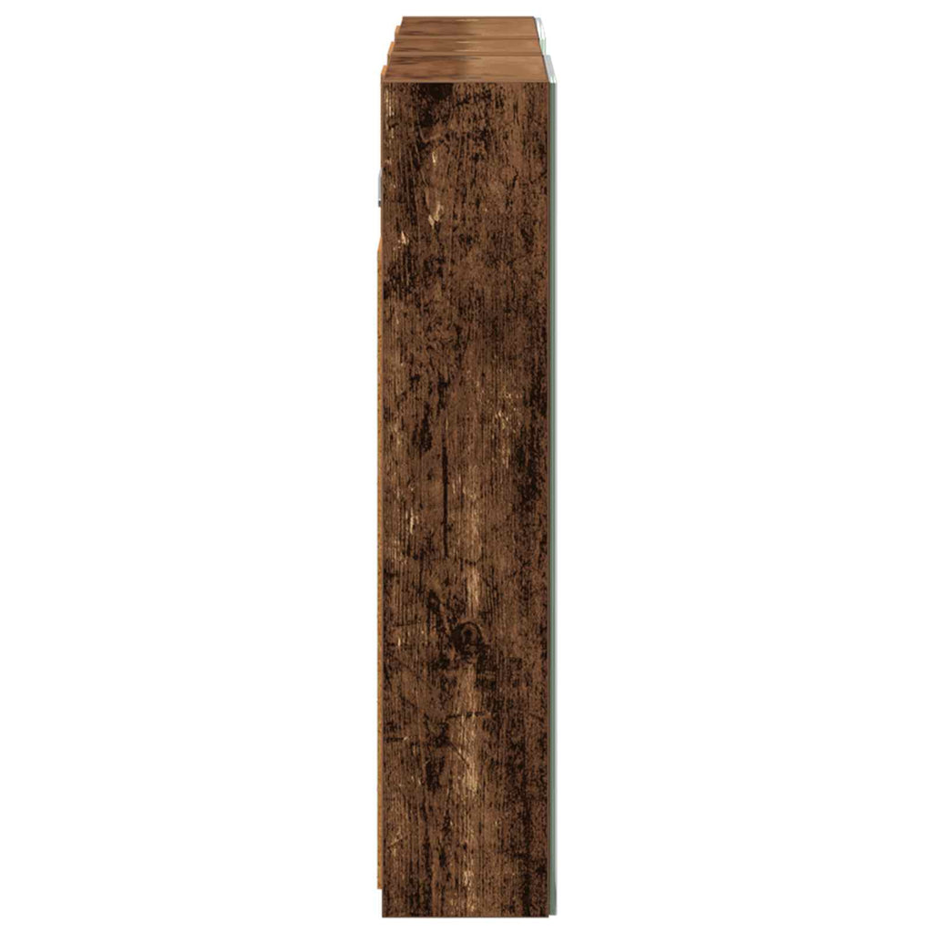 Badezimmerschrank-Set 3 pcs 80 x 10,5 x 50 cm Holzwerkstoff