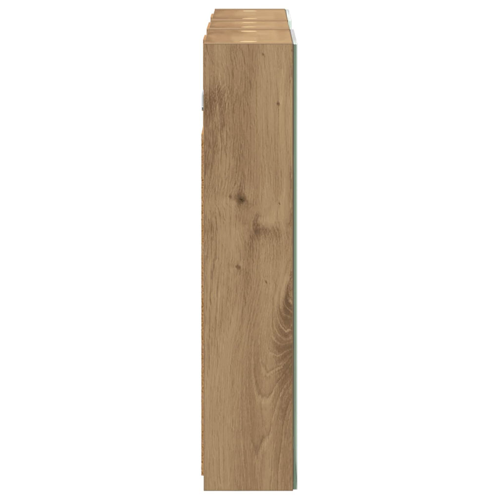 Badezimmerschrank-Set 3 pcs 80 x 10,5 x 50 cm Holzwerkstoff