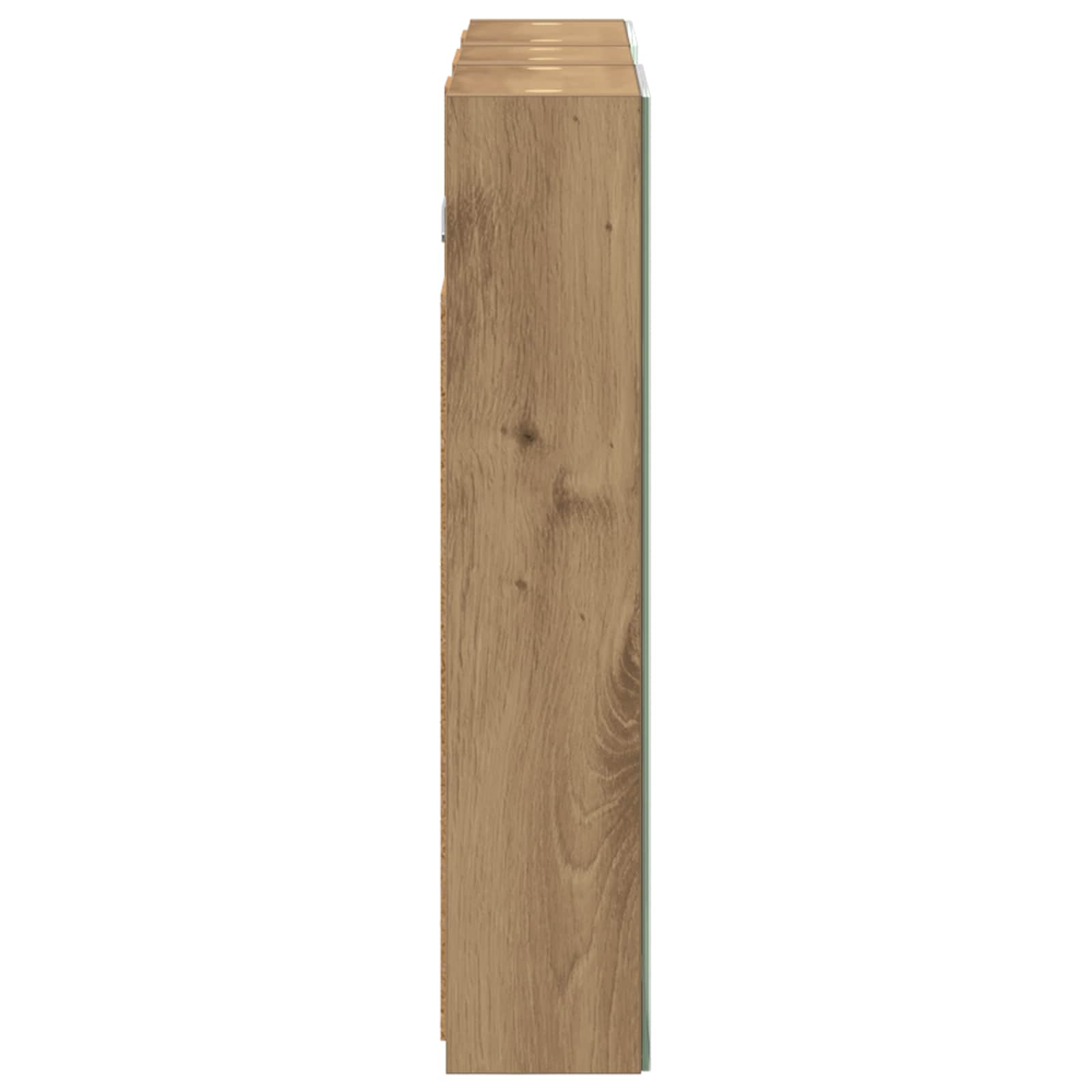 Badezimmerschrank-Set 3 pcs 80 x 10,5 x 50 cm Holzwerkstoff