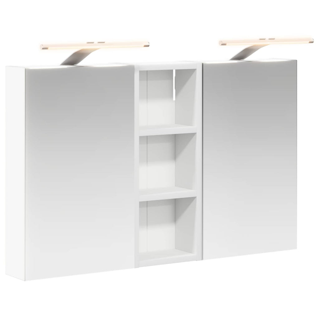Badezimmerschrank-Set 3 pcs 80 x 10,5 x 50 cm Holzwerkstoff