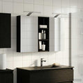Badezimmerschrank-Set 3 pcs 80 x 10,5 x 50 cm Holzwerkstoff