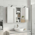 Badezimmerschrank-Set 3 pcs 80 x 10,5 x 50 cm Holzwerkstoff