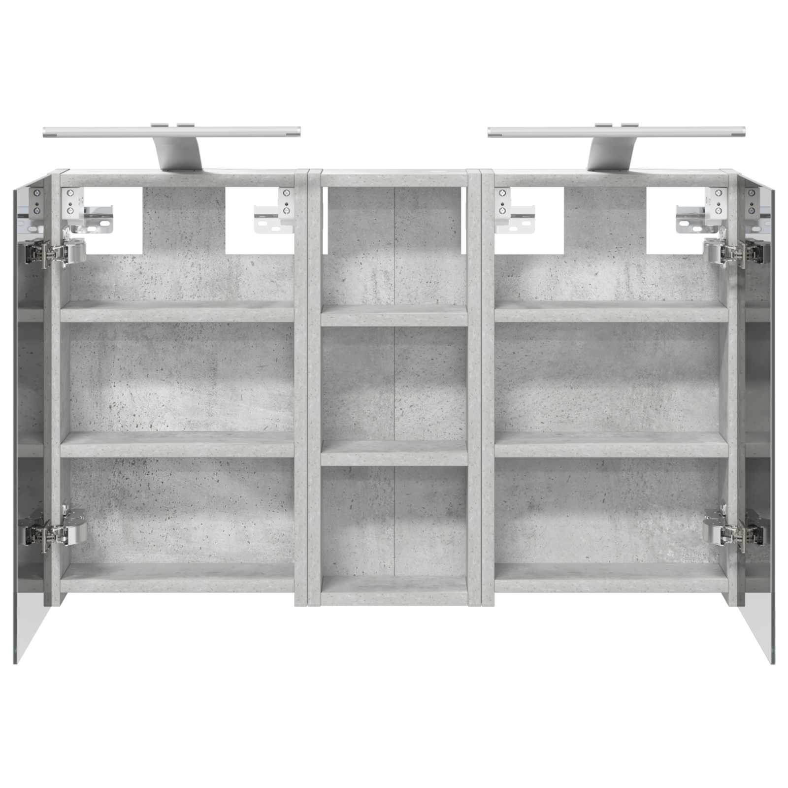 Badezimmerschrank-Set 3 pcs 80 x 10,5 x 50 cm Holzwerkstoff