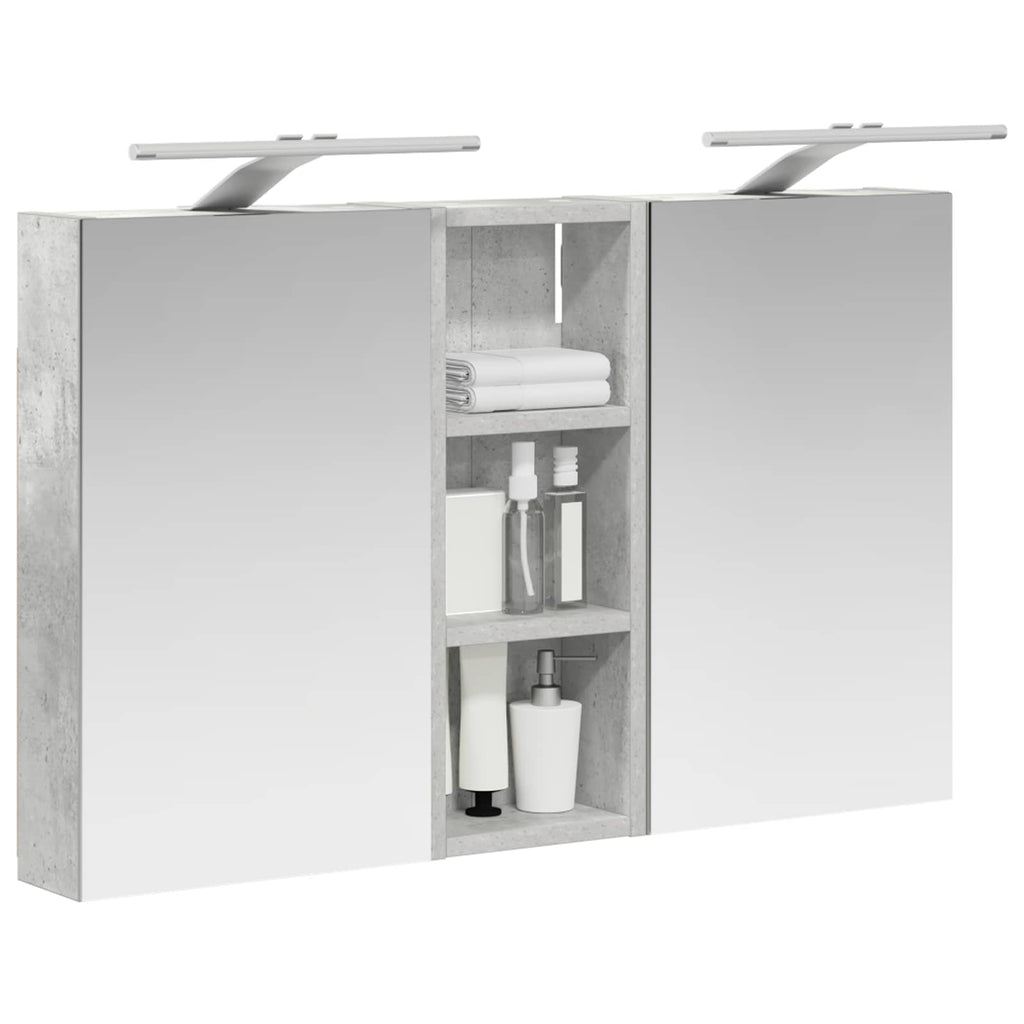 Badezimmerschrank-Set 3 pcs 80 x 10,5 x 50 cm Holzwerkstoff