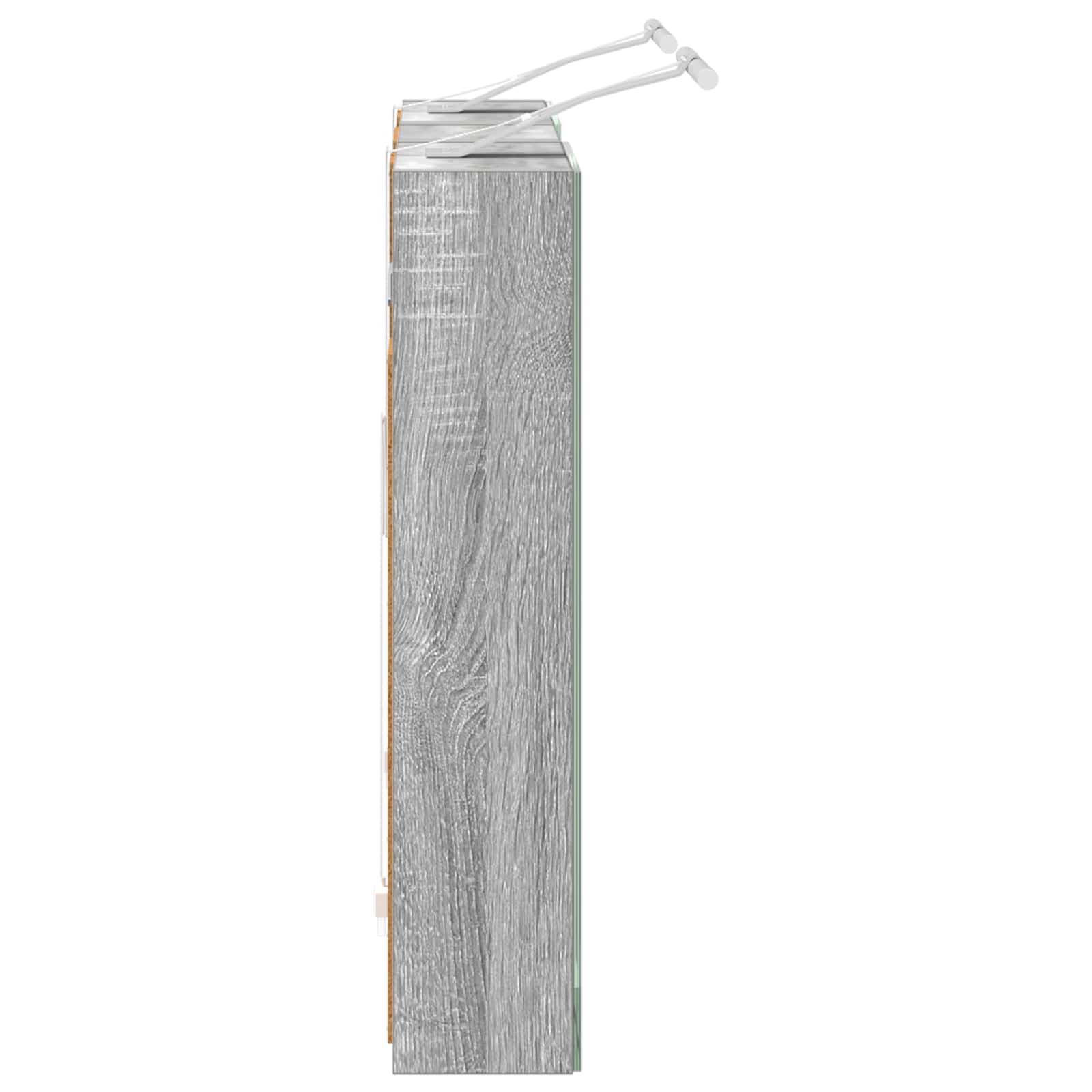 Badezimmerschrank-Set 3 pcs 80 x 10,5 x 50 cm Holzwerkstoff
