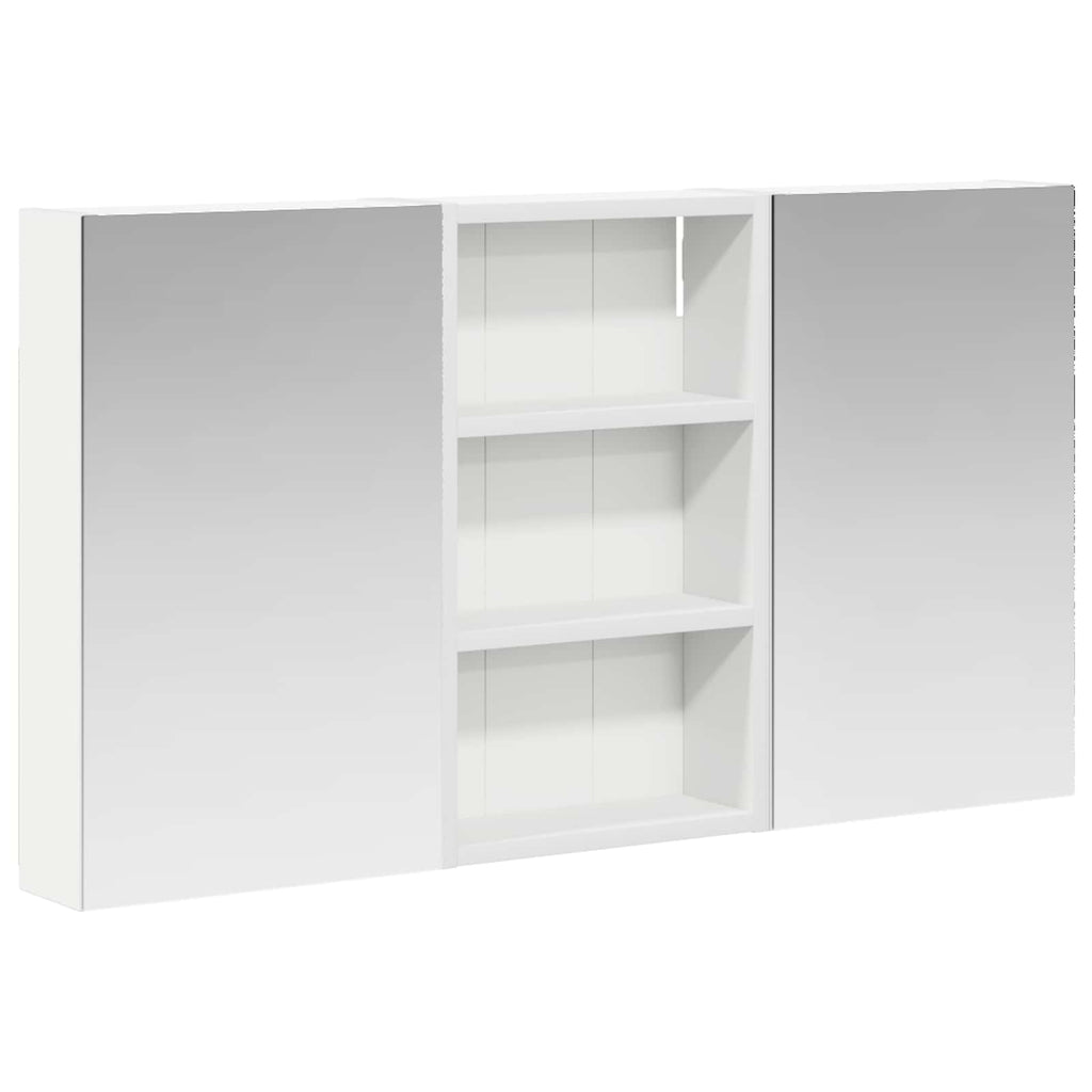 Badezimmerschrank-Set 3 pcs 90 x 10,5 x 50 cm Holzwerkstoff