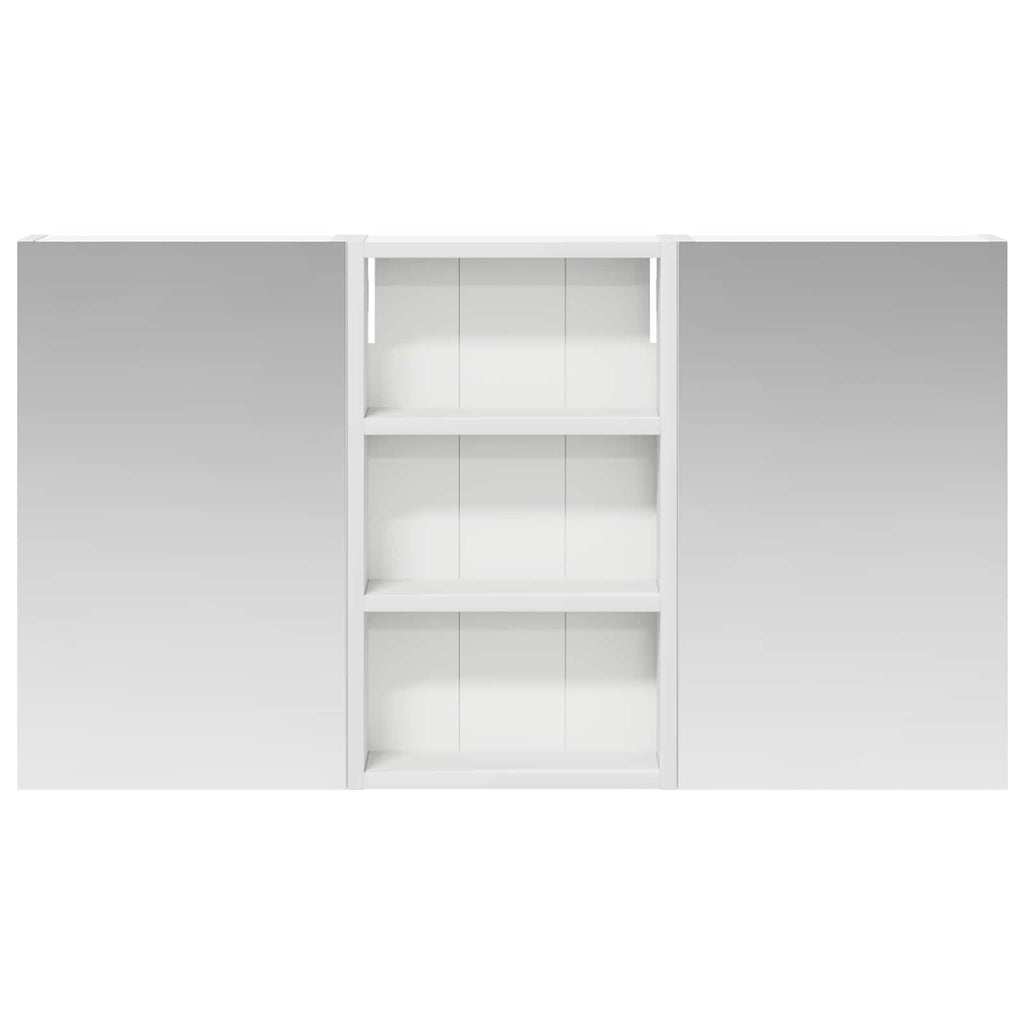 Badezimmerschrank-Set 3 pcs 90 x 10,5 x 50 cm Holzwerkstoff