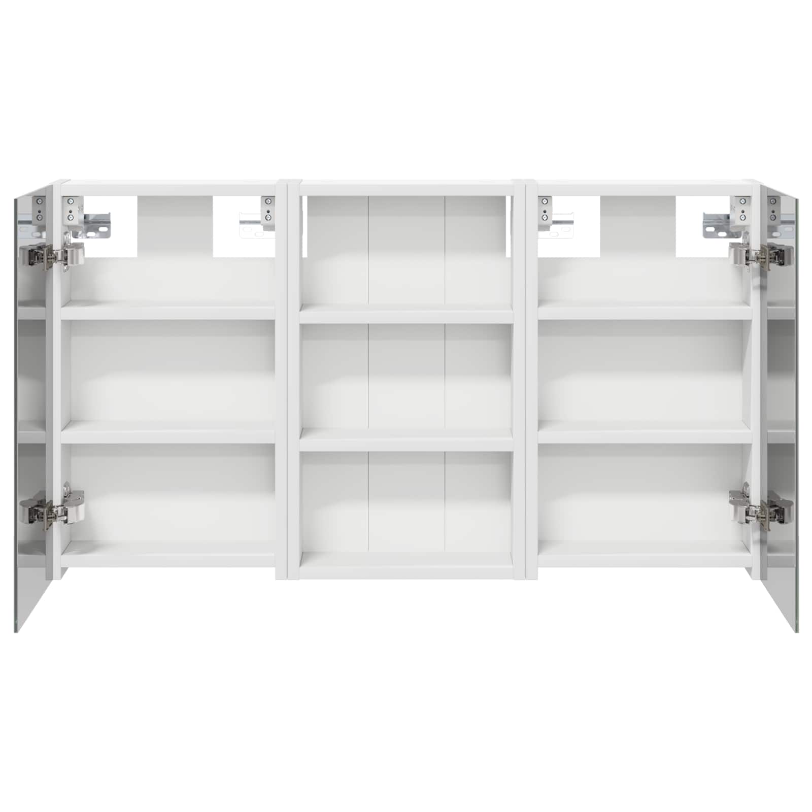 Badezimmerschrank-Set 3 pcs 90 x 10,5 x 50 cm Holzwerkstoff
