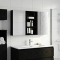 Badezimmerschrank-Set 3 pcs 90 x 10,5 x 50 cm Holzwerkstoff