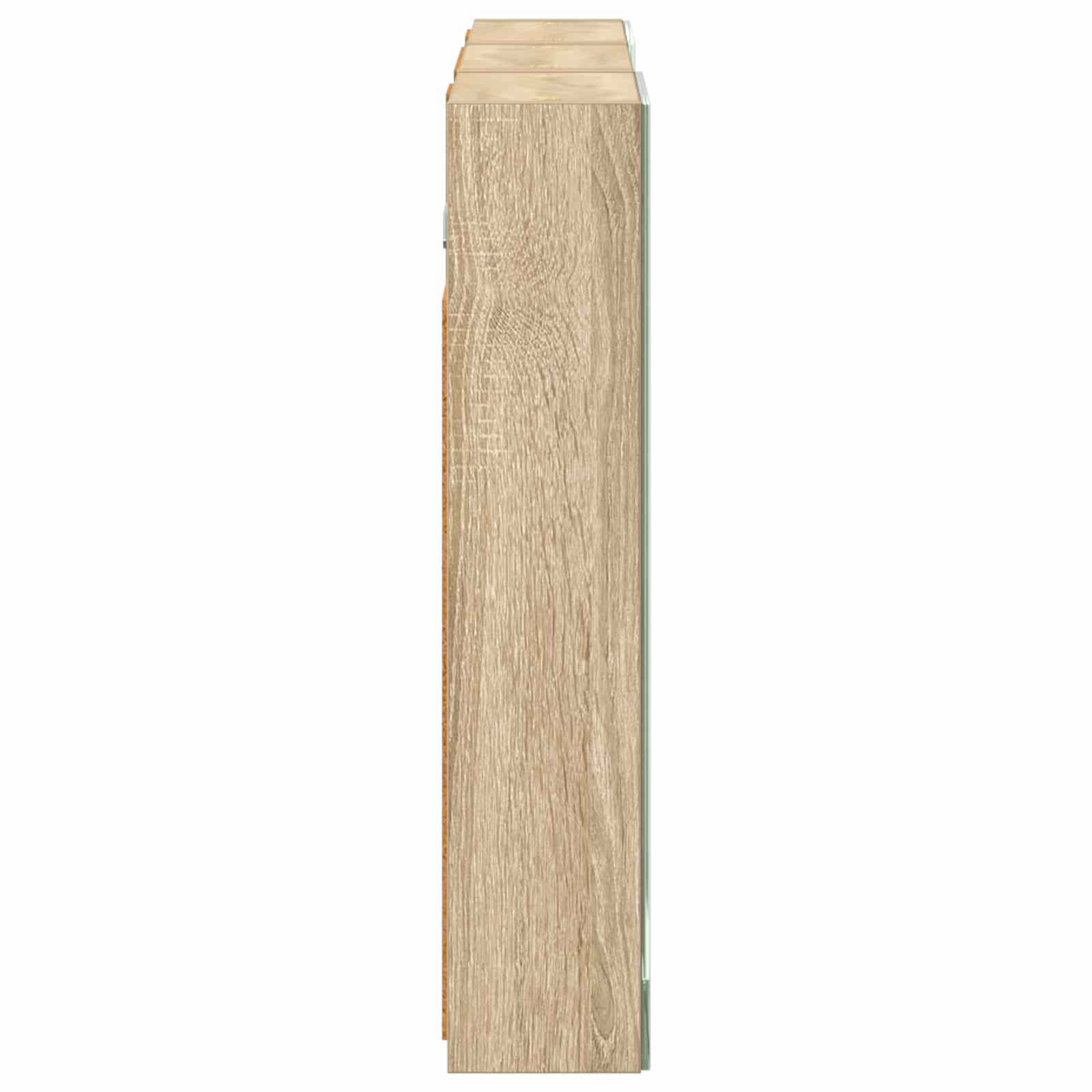 Badezimmerschrank-Set 3 pcs 90 x 10,5 x 50 cm Holzwerkstoff