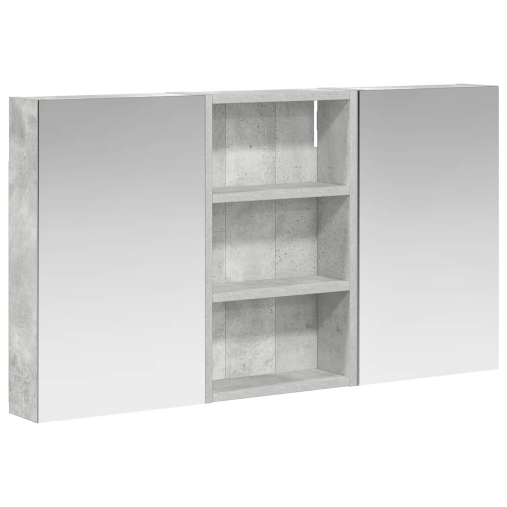 Badezimmerschrank-Set 3 pcs 90 x 10,5 x 50 cm Holzwerkstoff