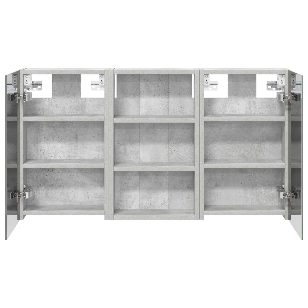Badezimmerschrank-Set 3 pcs 90 x 10,5 x 50 cm Holzwerkstoff