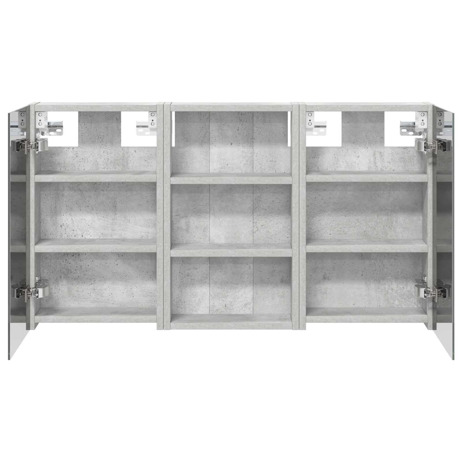 Badezimmerschrank-Set 3 pcs 90 x 10,5 x 50 cm Holzwerkstoff