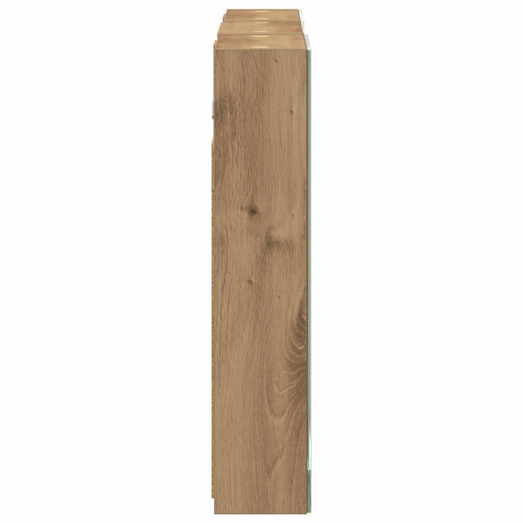Badezimmerschrank-Set 3 pcs 90 x 10,5 x 50 cm Holzwerkstoff