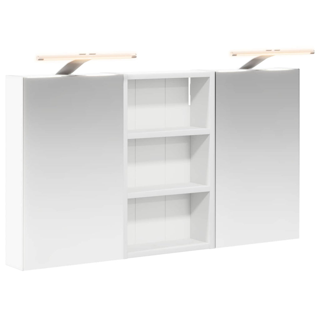 Badezimmerschrank-Set 3 pcs 90 x 10,5 x 50 cm Holzwerkstoff