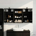Badezimmerschrank-Set 3 pcs 90 x 10,5 x 50 cm Holzwerkstoff