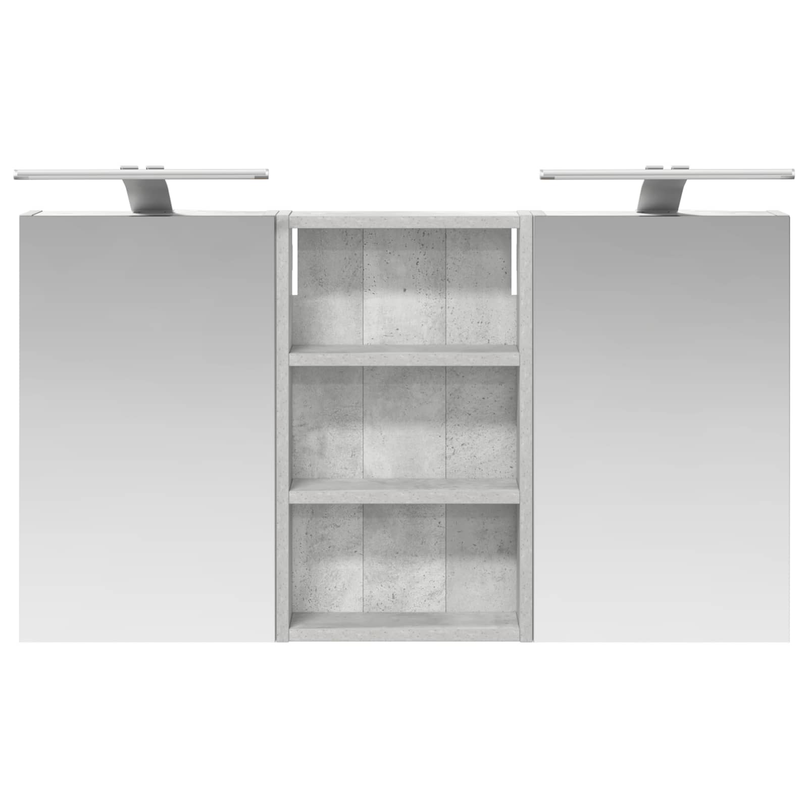 Badezimmerschrank-Set 3 pcs 90 x 10,5 x 50 cm Holzwerkstoff