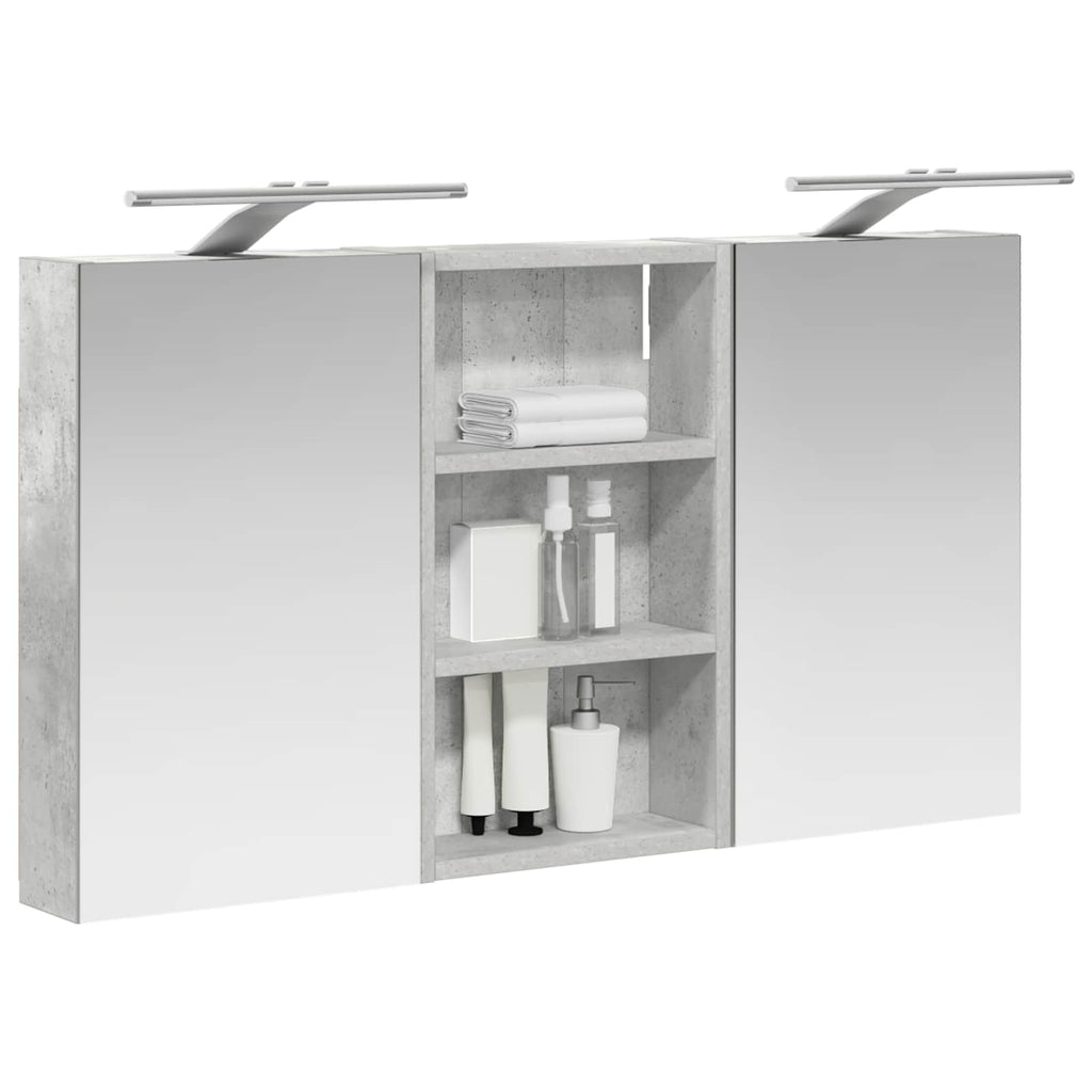 Badezimmerschrank-Set 3 pcs 90 x 10,5 x 50 cm Holzwerkstoff