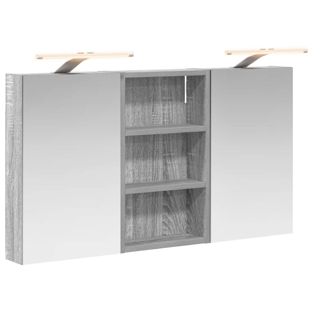 Badezimmerschrank-Set 3 pcs 90 x 10,5 x 50 cm Holzwerkstoff