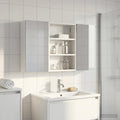 Badezimmerschrank-Set 3 pcs 100 x 10,5 x 50 cm Holzwerkstoff