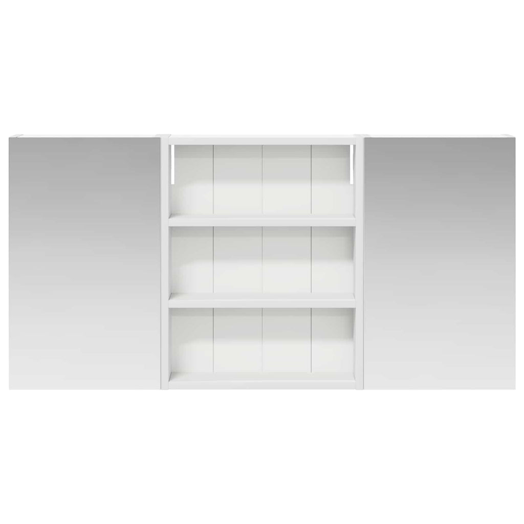 Badezimmerschrank-Set 3 pcs 100 x 10,5 x 50 cm Holzwerkstoff