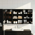Badezimmerschrank-Set 3 pcs 100 x 10,5 x 50 cm Holzwerkstoff
