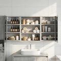Badezimmerschrank-Set 3 pcs 100 x 10,5 x 50 cm Holzwerkstoff