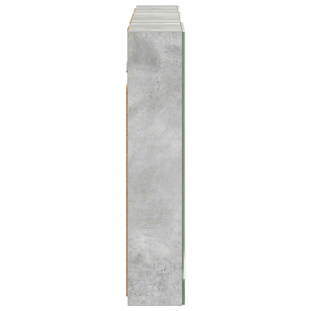 Badezimmerschrank-Set 3 pcs 100 x 10,5 x 50 cm Holzwerkstoff