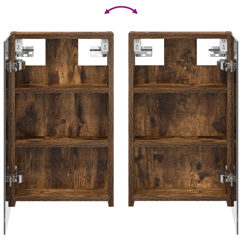 Badezimmerschrank-Set 3 pcs 100 x 10,5 x 50 cm Holzwerkstoff
