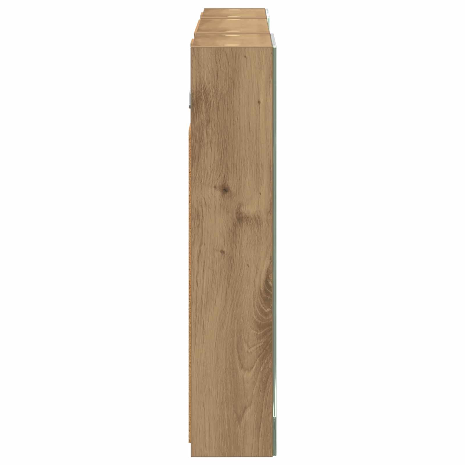 Badezimmerschrank-Set 3 pcs 100 x 10,5 x 50 cm Holzwerkstoff