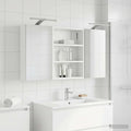 Badezimmerschrank-Set 3 pcs 100 x 10,5 x 50 cm Holzwerkstoff