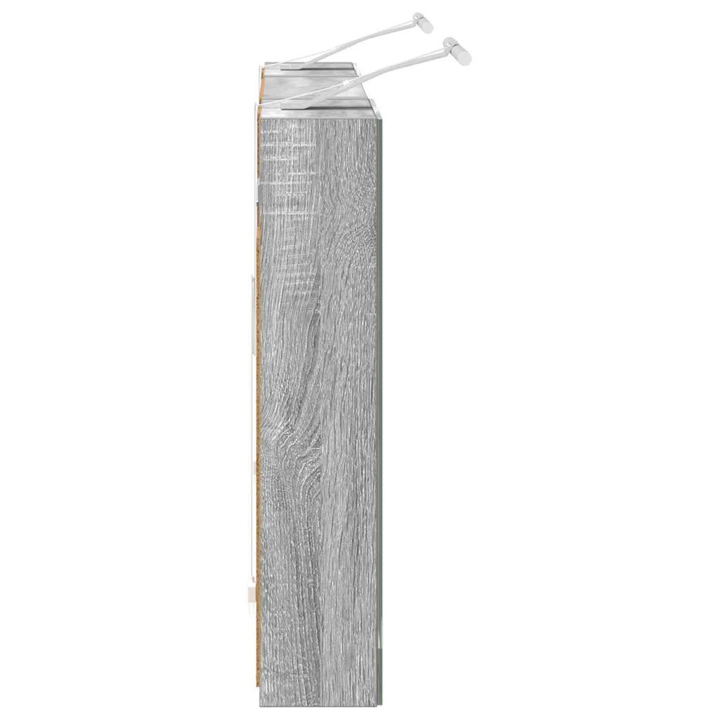 Badezimmerschrank-Set 3 pcs 100 x 10,5 x 50 cm Holzwerkstoff