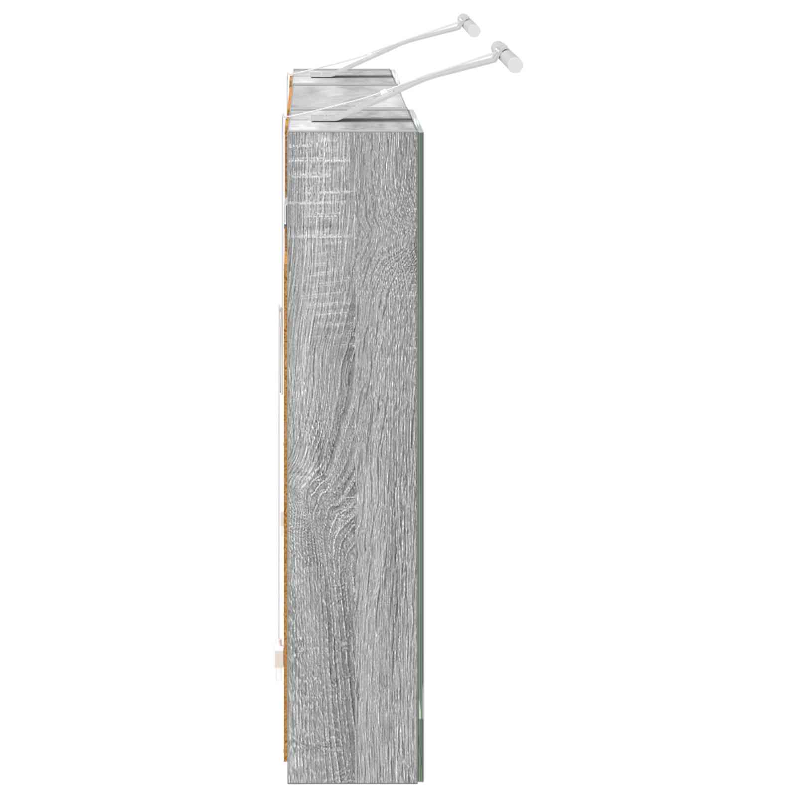 Badezimmerschrank-Set 3 pcs 100 x 10,5 x 50 cm Holzwerkstoff