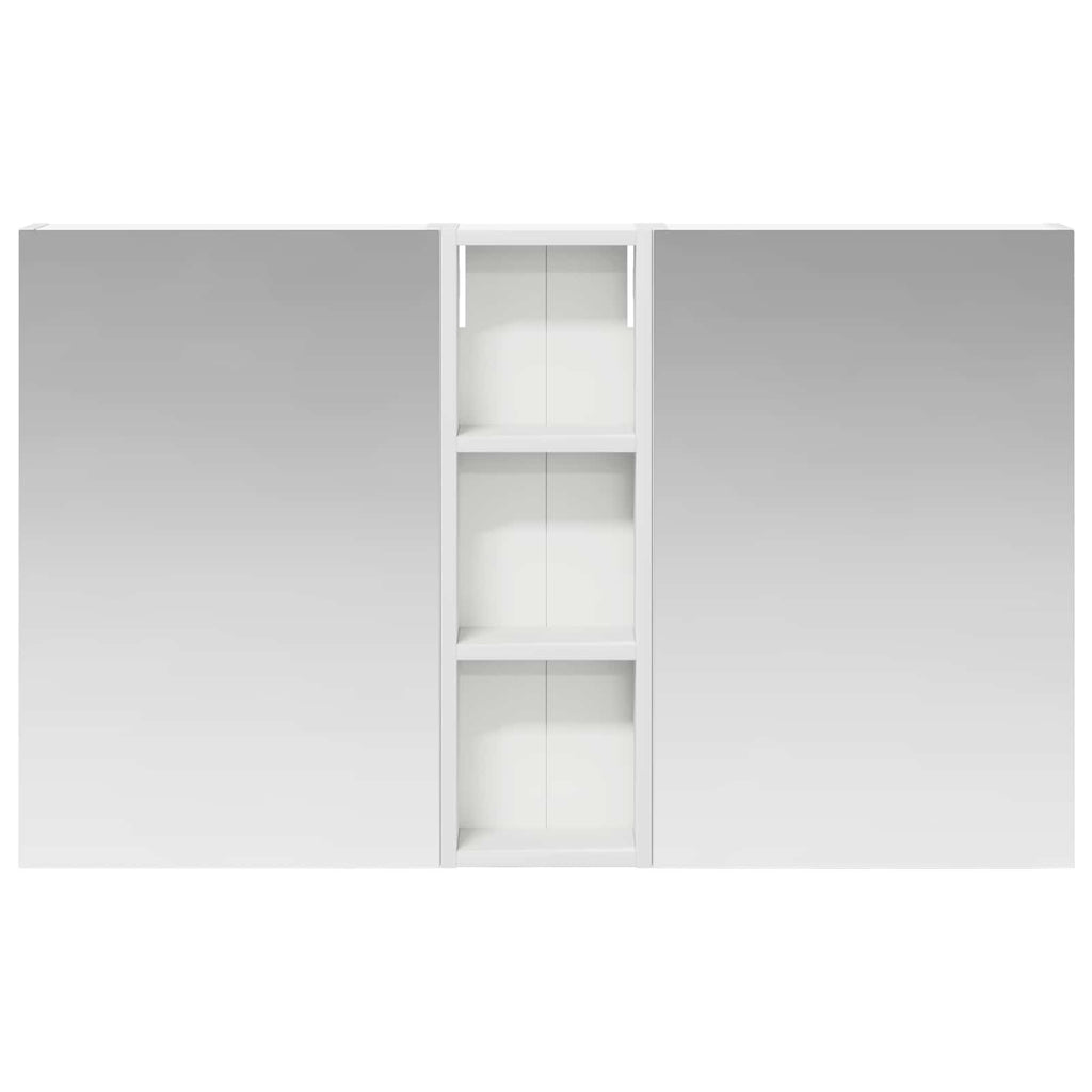 Badezimmerschrank-Set 3 pcs 100 x 10,5 x 60,5 cm Holzwerkstoff
